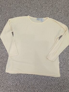 Vintage Butter Yellow Sweater